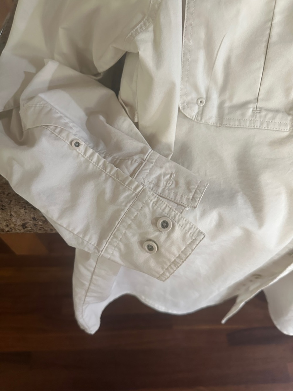 Bass Pro Shops Men's Khaki Button-Down Field Shirt , size Xl - Picture 5 of 12